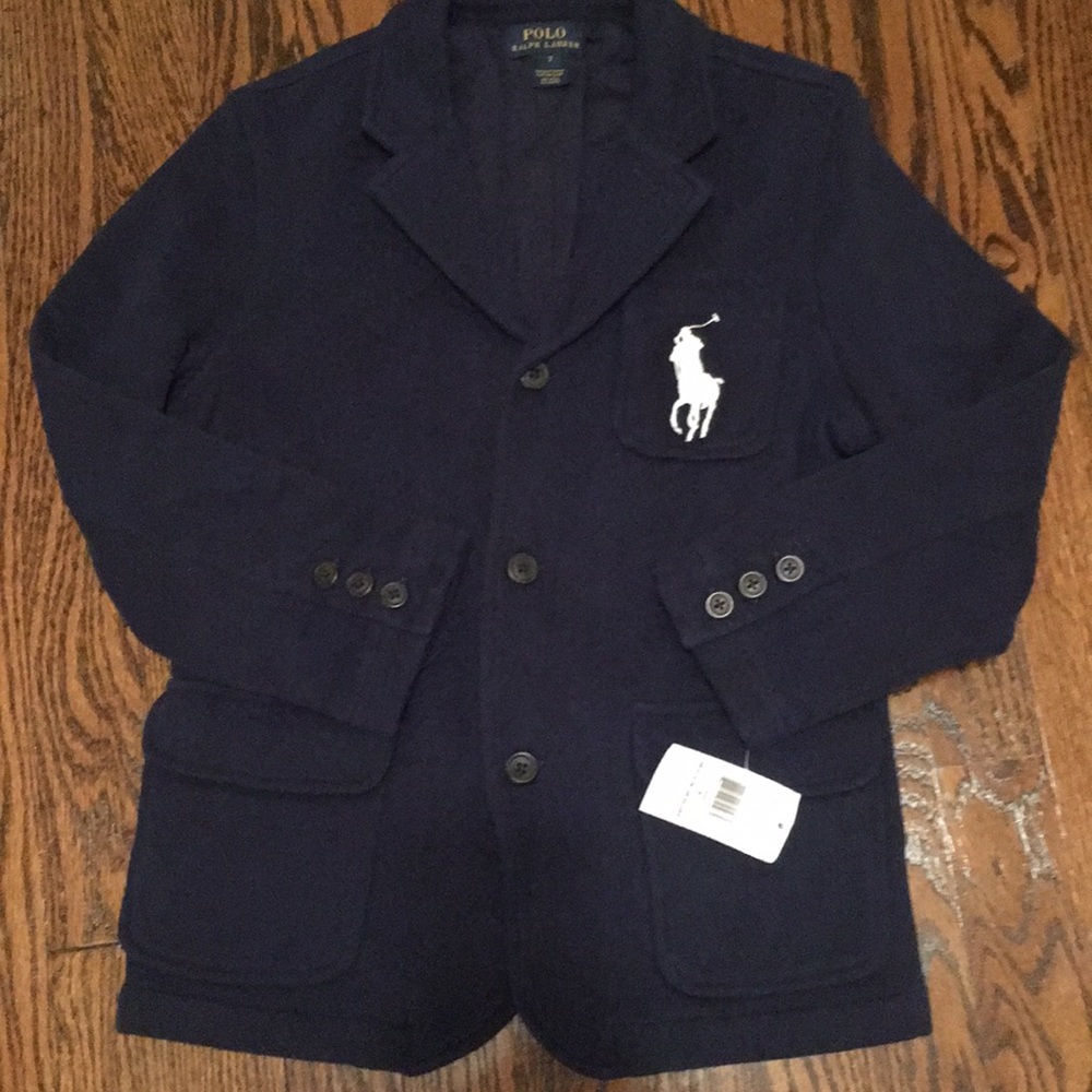 Polo Ralph Lauren boys blazer. Cotton material.